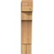Ekena Millwork Westlake Block Rough Sawn Bracket, Western Red Cedar, 6"W x 18"D x 30"H BKT06X18X30WTL05RWR - alternate 3
